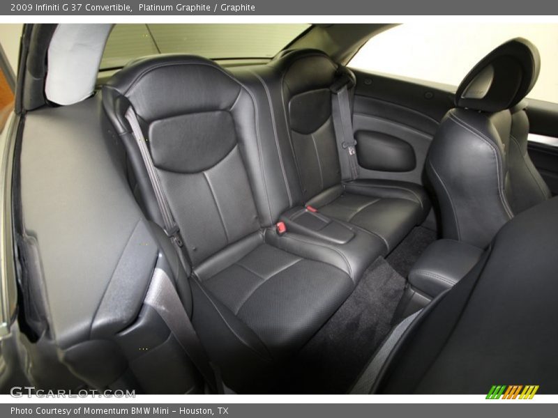 Platinum Graphite / Graphite 2009 Infiniti G 37 Convertible