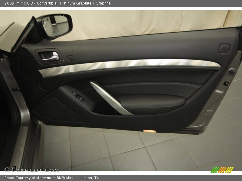 Platinum Graphite / Graphite 2009 Infiniti G 37 Convertible