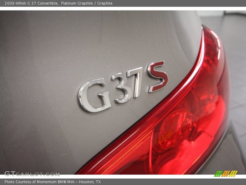 Platinum Graphite / Graphite 2009 Infiniti G 37 Convertible