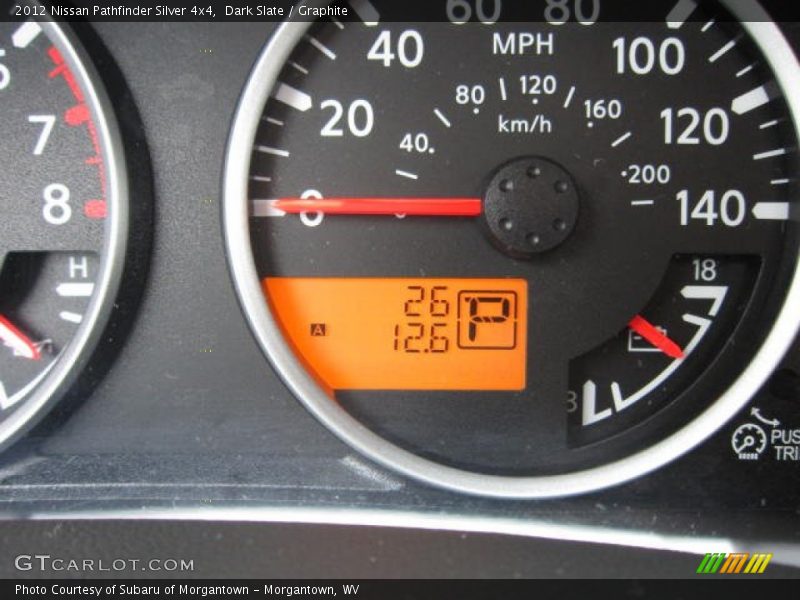 Dark Slate / Graphite 2012 Nissan Pathfinder Silver 4x4