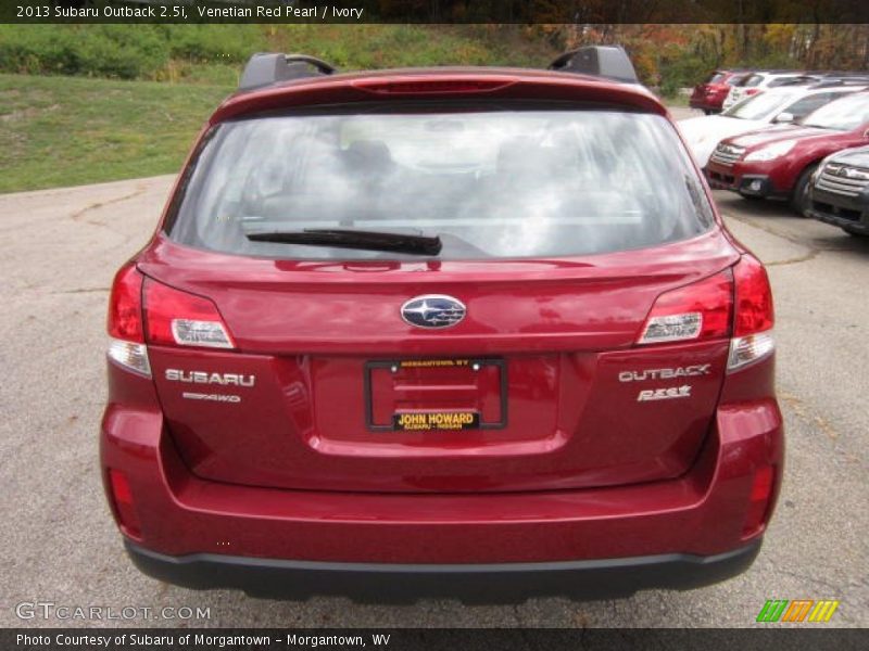 Venetian Red Pearl / Ivory 2013 Subaru Outback 2.5i