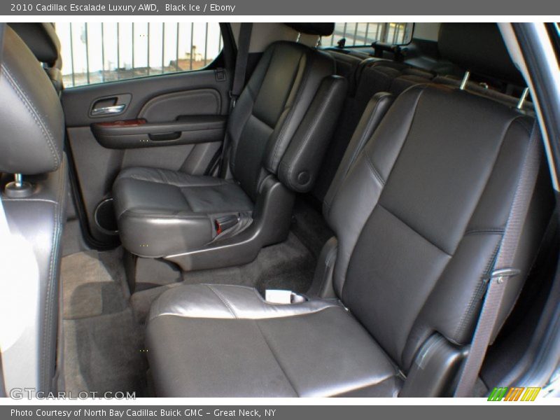 Rear Seat of 2010 Escalade Luxury AWD
