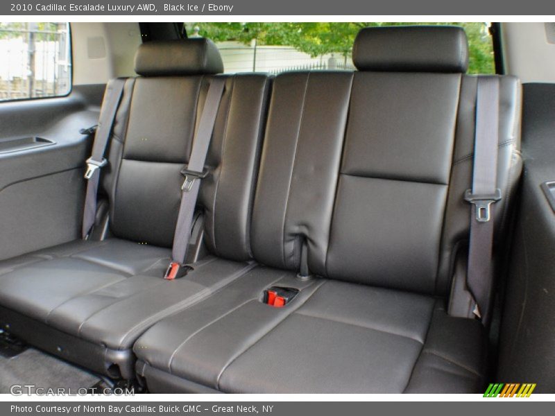 Rear Seat of 2010 Escalade Luxury AWD