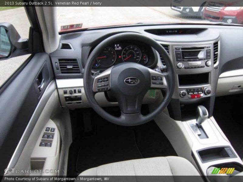 2013 Outback 2.5i Ivory Interior