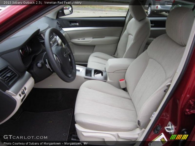 Venetian Red Pearl / Ivory 2013 Subaru Outback 2.5i