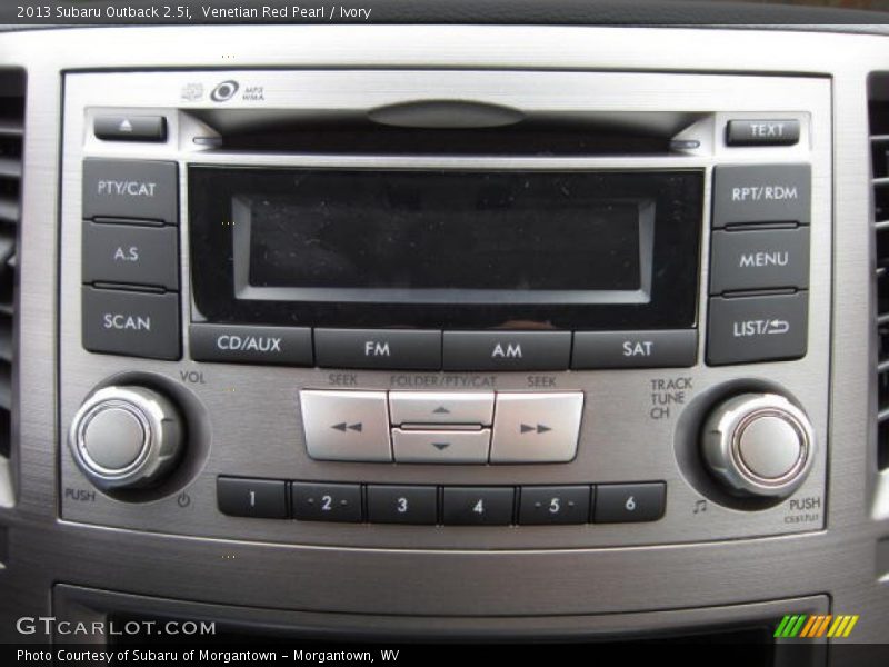 Venetian Red Pearl / Ivory 2013 Subaru Outback 2.5i