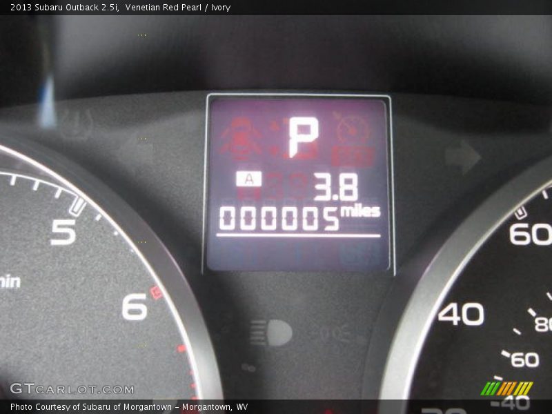 Venetian Red Pearl / Ivory 2013 Subaru Outback 2.5i