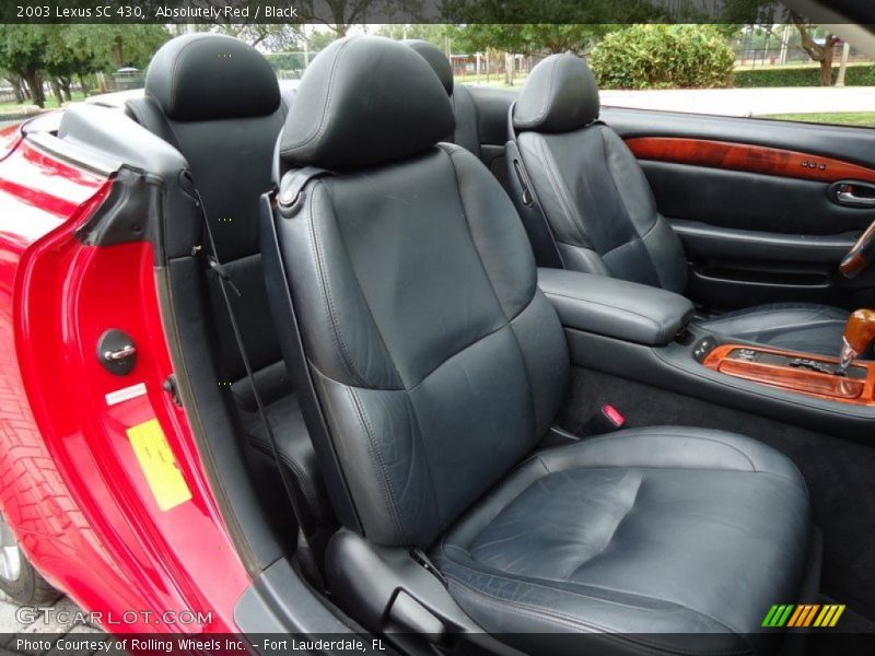 Front Seat of 2003 SC 430