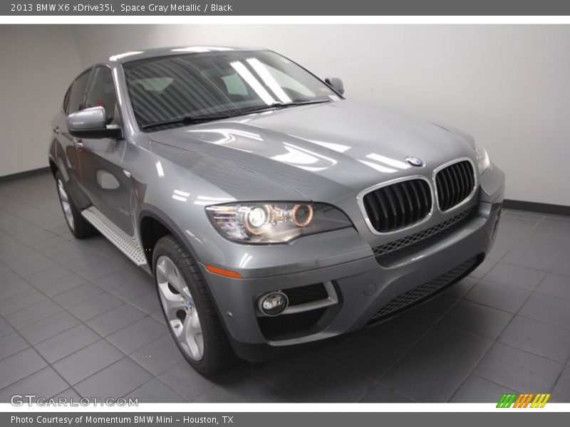 Space Gray Metallic / Black 2013 BMW X6 xDrive35i