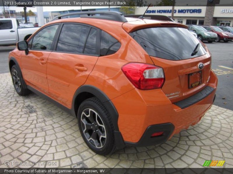 Tangerine Orange Pearl / Black 2013 Subaru XV Crosstrek 2.0 Limited