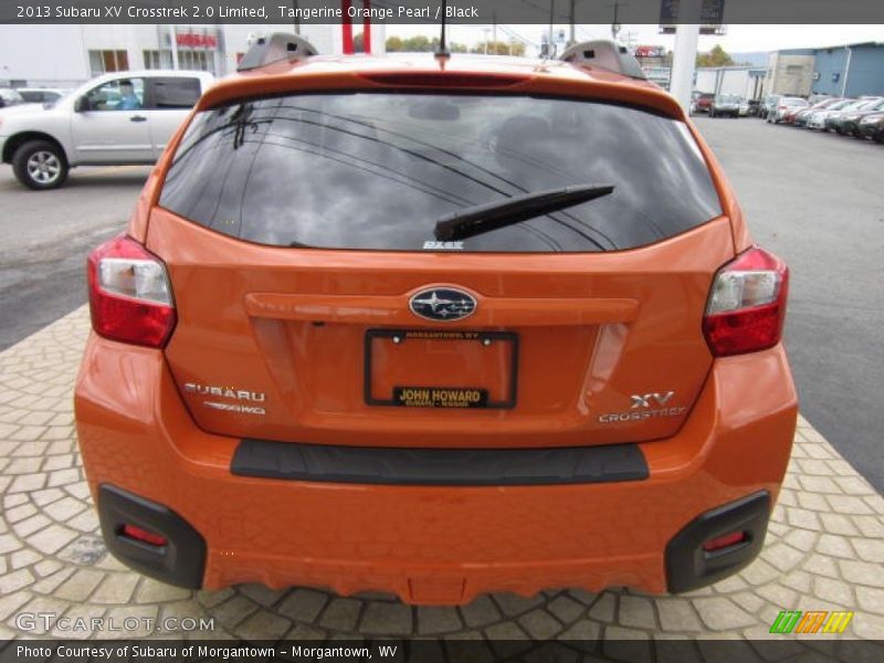 Tangerine Orange Pearl / Black 2013 Subaru XV Crosstrek 2.0 Limited