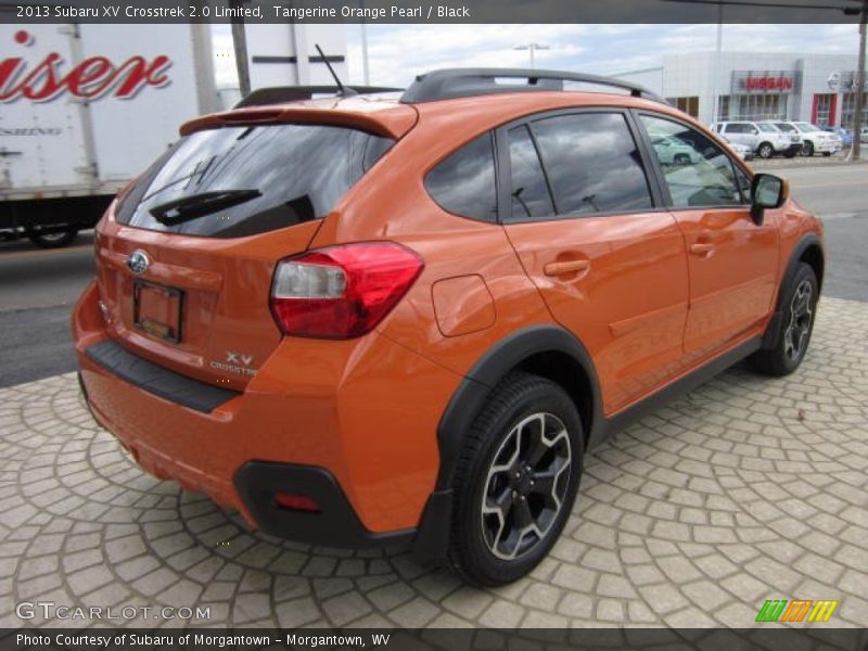 Tangerine Orange Pearl / Black 2013 Subaru XV Crosstrek 2.0 Limited