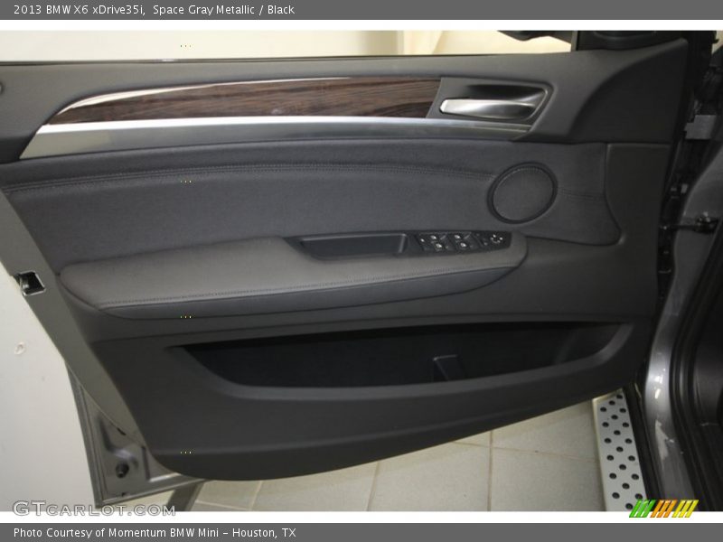 Space Gray Metallic / Black 2013 BMW X6 xDrive35i