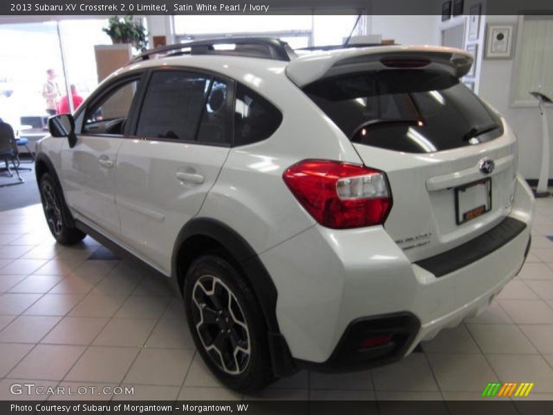 Satin White Pearl / Ivory 2013 Subaru XV Crosstrek 2.0 Limited