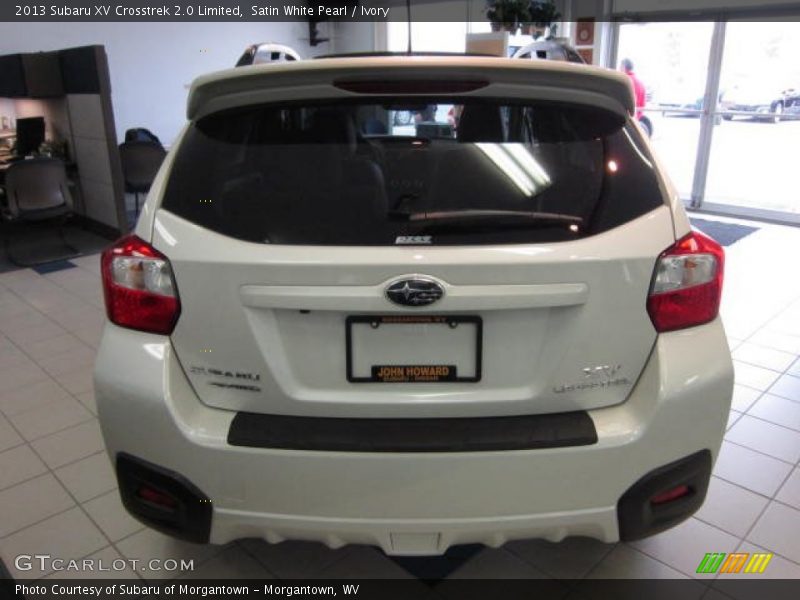 Satin White Pearl / Ivory 2013 Subaru XV Crosstrek 2.0 Limited