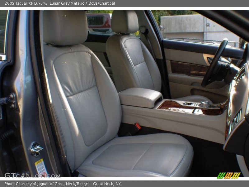 Lunar Grey Metallic / Dove/Charcoal 2009 Jaguar XF Luxury