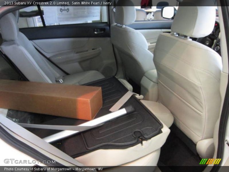 Satin White Pearl / Ivory 2013 Subaru XV Crosstrek 2.0 Limited