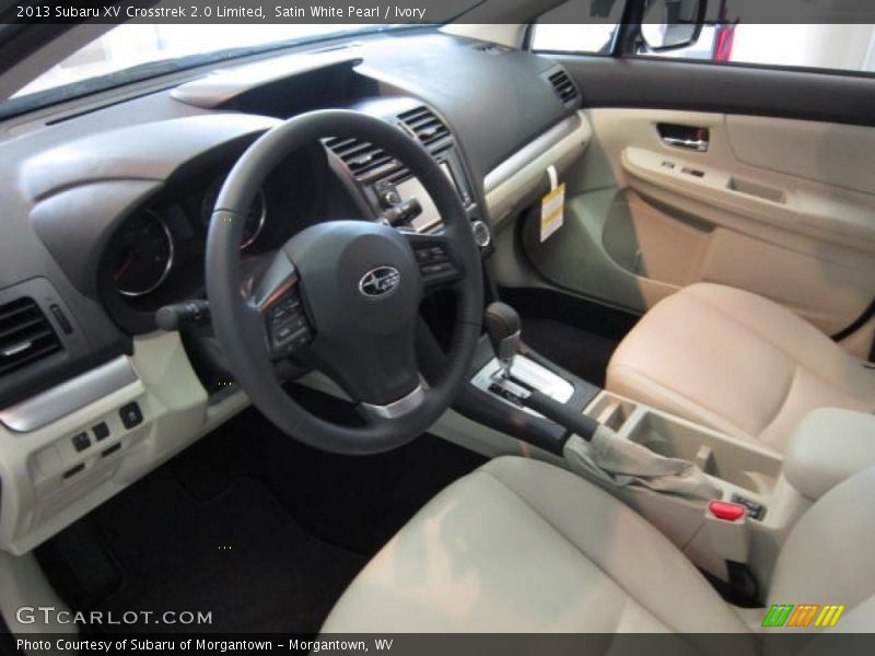 Ivory Interior - 2013 XV Crosstrek 2.0 Limited 