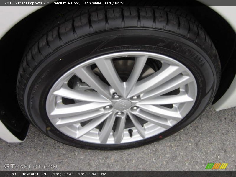  2013 Impreza 2.0i Premium 4 Door Wheel
