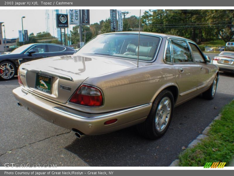 Topaz / Cashmere 2003 Jaguar XJ XJ8
