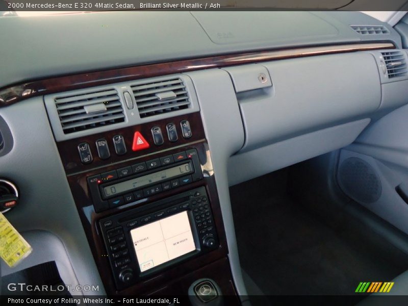 Brilliant Silver Metallic / Ash 2000 Mercedes-Benz E 320 4Matic Sedan