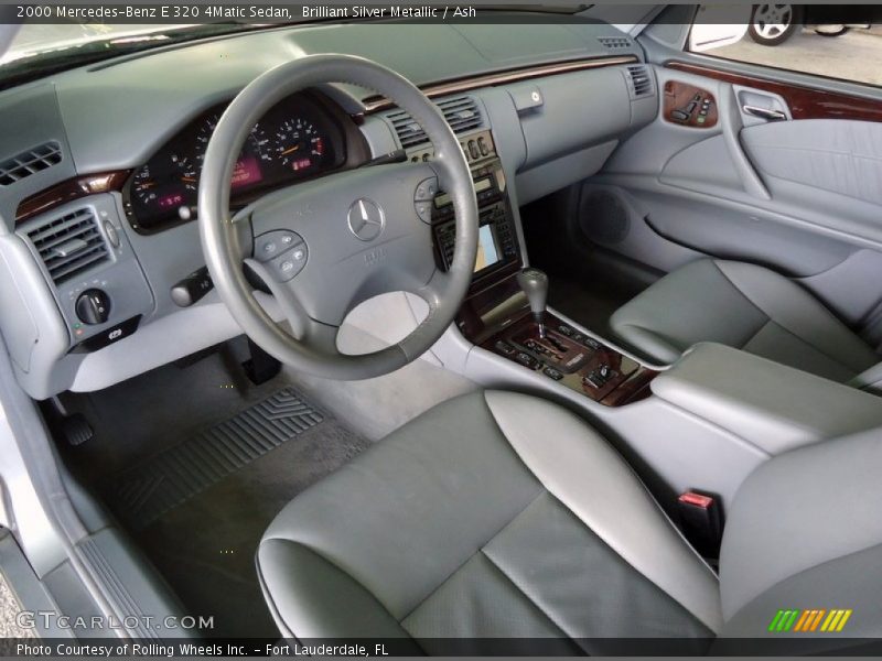 Ash Interior - 2000 E 320 4Matic Sedan 
