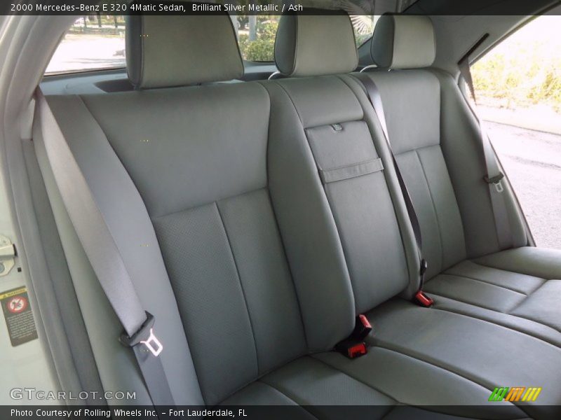 Brilliant Silver Metallic / Ash 2000 Mercedes-Benz E 320 4Matic Sedan