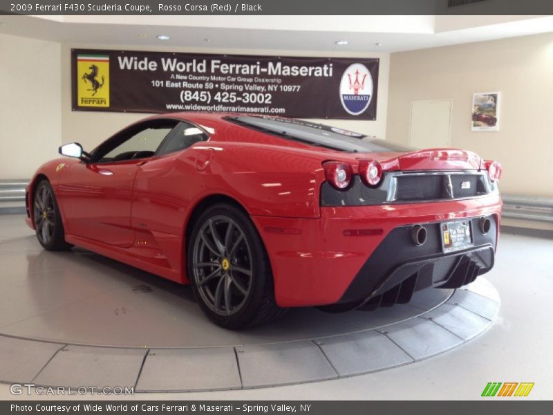Rosso Corsa (Red) / Black 2009 Ferrari F430 Scuderia Coupe