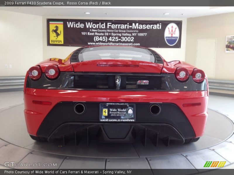 Rosso Corsa (Red) / Black 2009 Ferrari F430 Scuderia Coupe