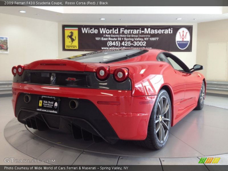 Rosso Corsa (Red) / Black 2009 Ferrari F430 Scuderia Coupe