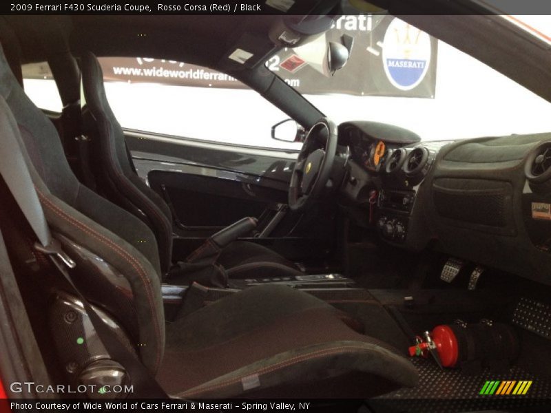  2009 F430 Scuderia Coupe Black Interior
