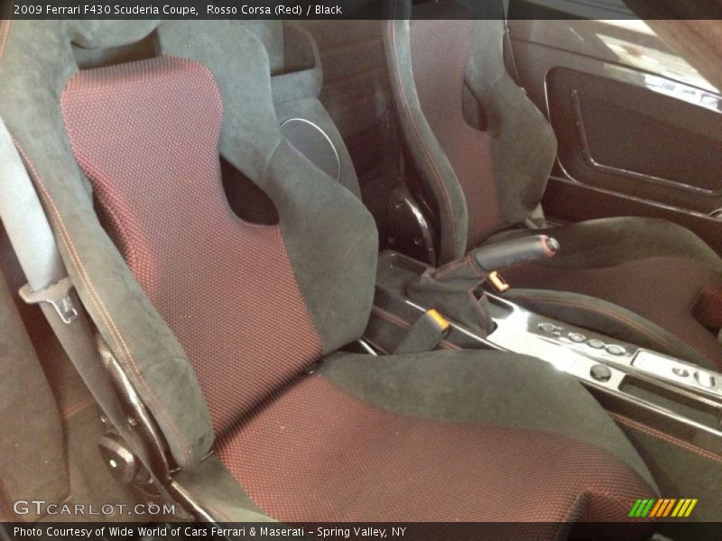 Front Seat of 2009 F430 Scuderia Coupe