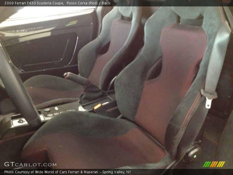 Front Seat of 2009 F430 Scuderia Coupe
