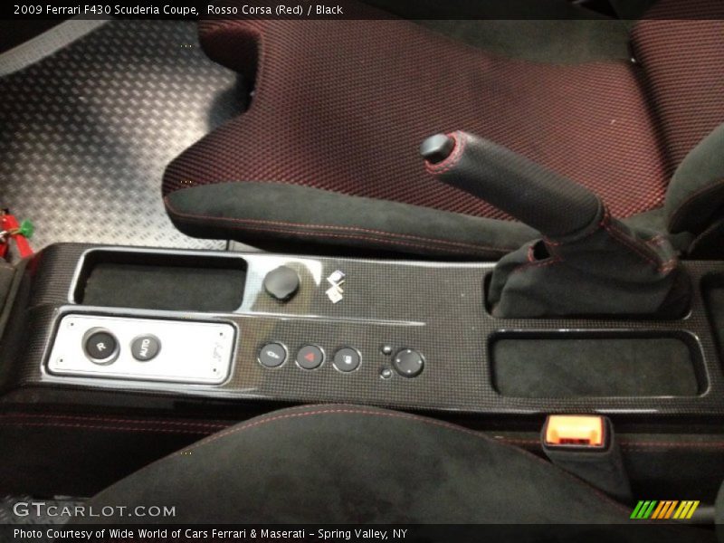Controls of 2009 F430 Scuderia Coupe