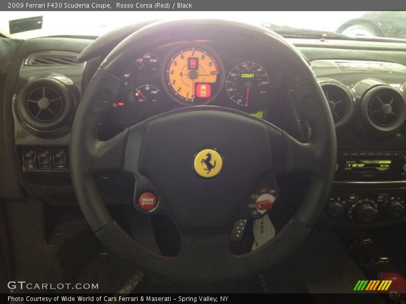 Rosso Corsa (Red) / Black 2009 Ferrari F430 Scuderia Coupe