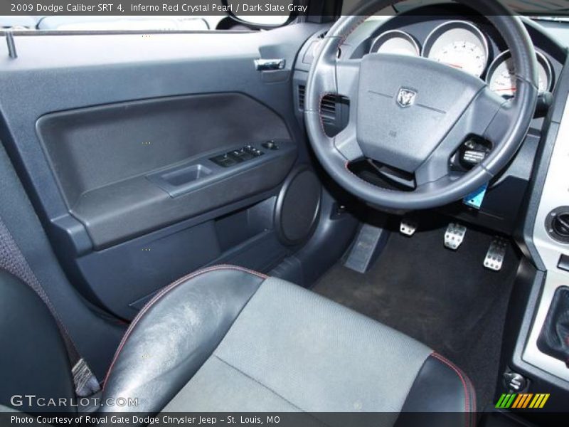 Inferno Red Crystal Pearl / Dark Slate Gray 2009 Dodge Caliber SRT 4