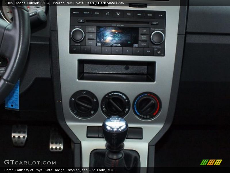 Inferno Red Crystal Pearl / Dark Slate Gray 2009 Dodge Caliber SRT 4