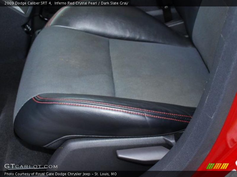 Inferno Red Crystal Pearl / Dark Slate Gray 2009 Dodge Caliber SRT 4