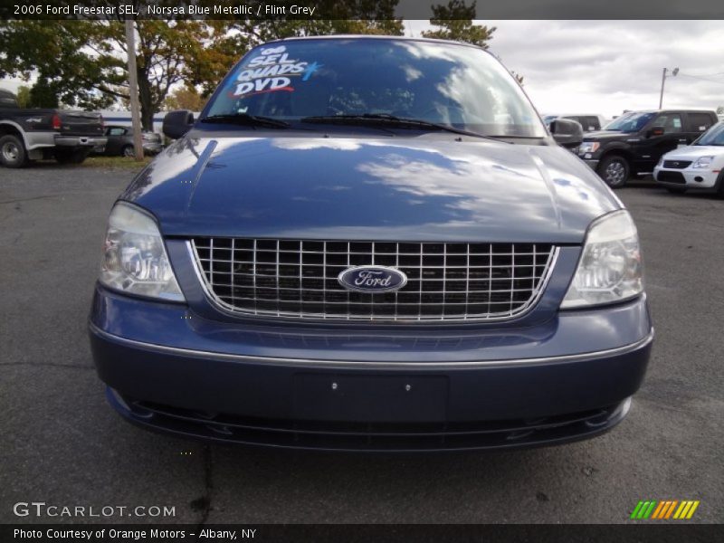 Norsea Blue Metallic / Flint Grey 2006 Ford Freestar SEL