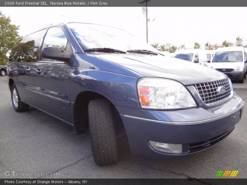 Norsea Blue Metallic / Flint Grey 2006 Ford Freestar SEL
