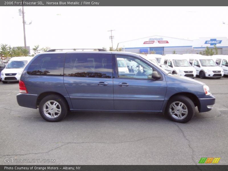 Norsea Blue Metallic / Flint Grey 2006 Ford Freestar SEL