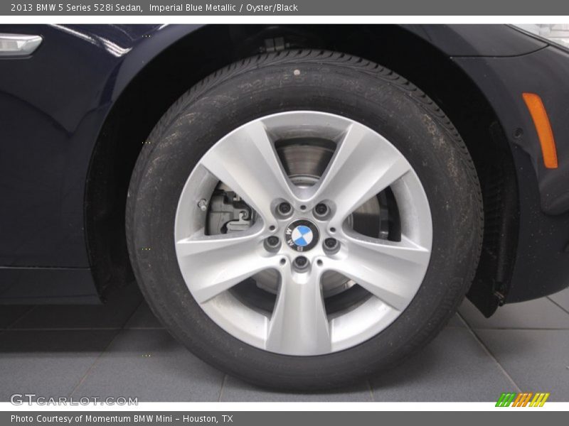 Imperial Blue Metallic / Oyster/Black 2013 BMW 5 Series 528i Sedan