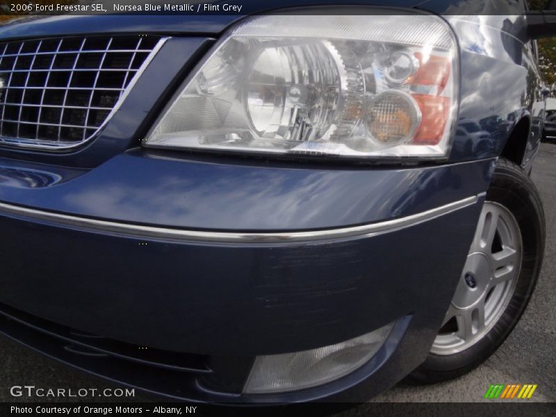 Norsea Blue Metallic / Flint Grey 2006 Ford Freestar SEL