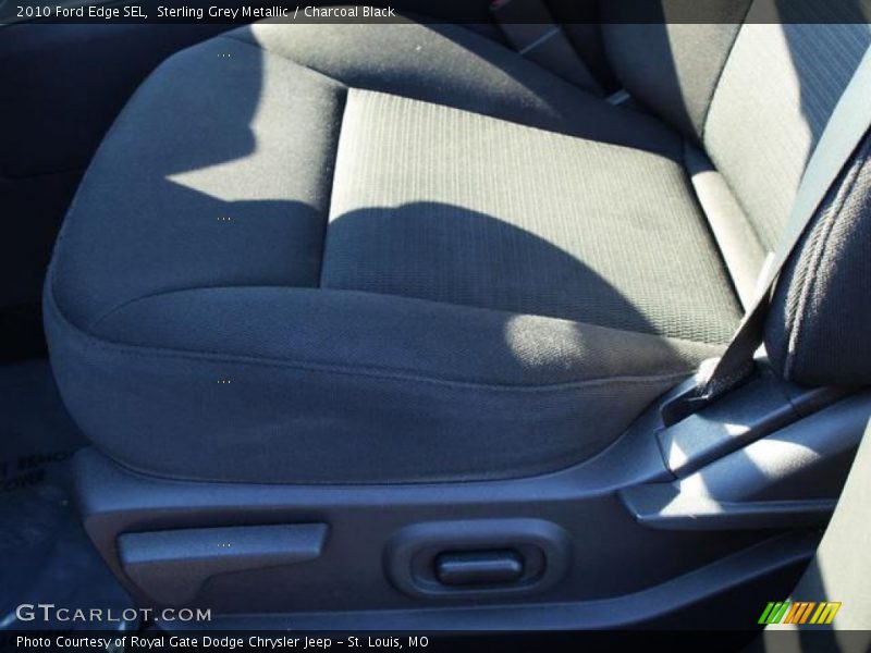Sterling Grey Metallic / Charcoal Black 2010 Ford Edge SEL