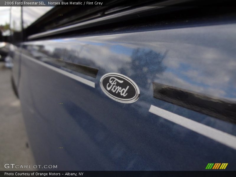 Norsea Blue Metallic / Flint Grey 2006 Ford Freestar SEL
