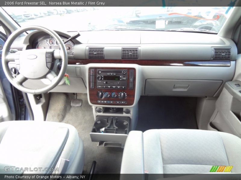 Norsea Blue Metallic / Flint Grey 2006 Ford Freestar SEL
