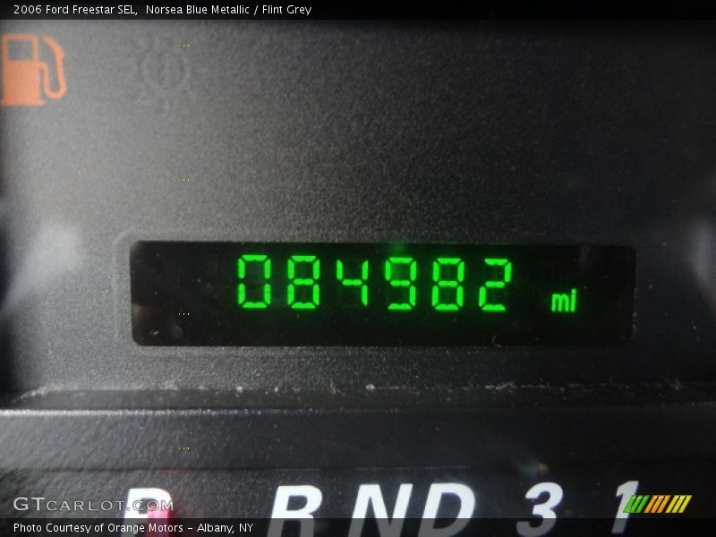 Norsea Blue Metallic / Flint Grey 2006 Ford Freestar SEL