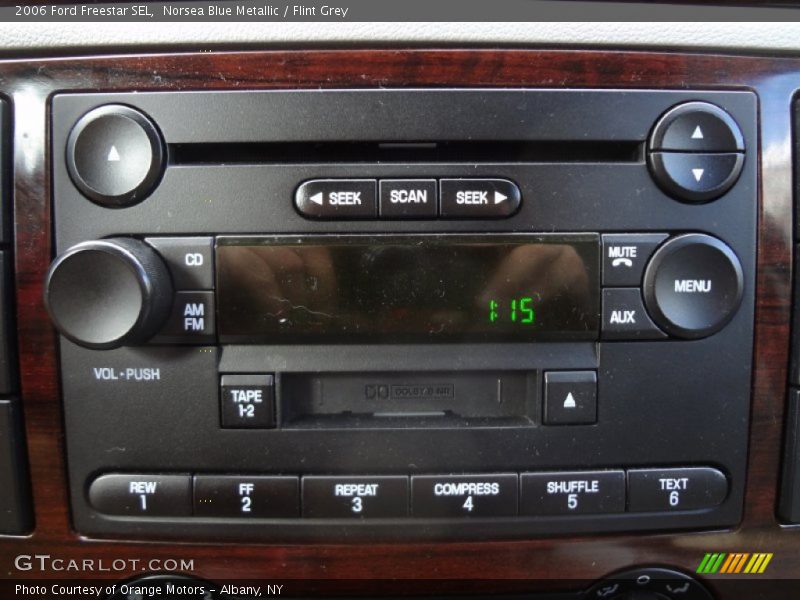 Norsea Blue Metallic / Flint Grey 2006 Ford Freestar SEL