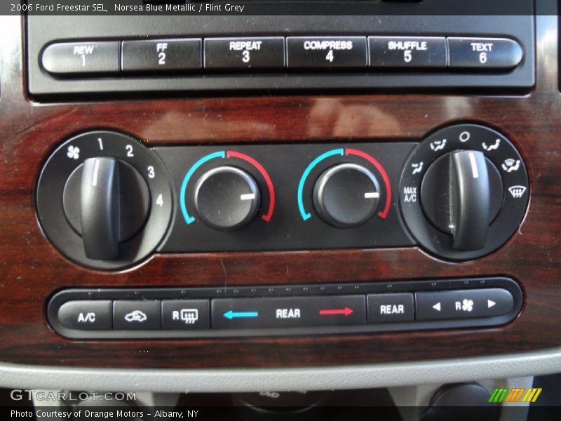 Norsea Blue Metallic / Flint Grey 2006 Ford Freestar SEL
