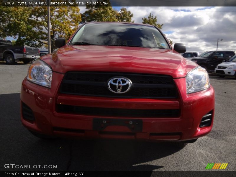 Barcelona Red Metallic / Ash Gray 2009 Toyota RAV4 4WD